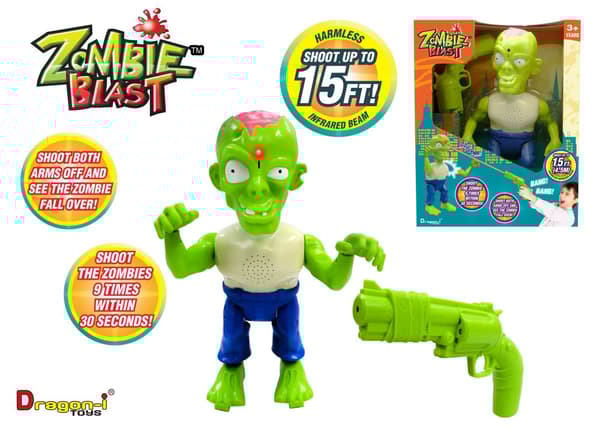 Zombie Blast™ - et fantastisk skydelegetøj fra Dragon-i Toys