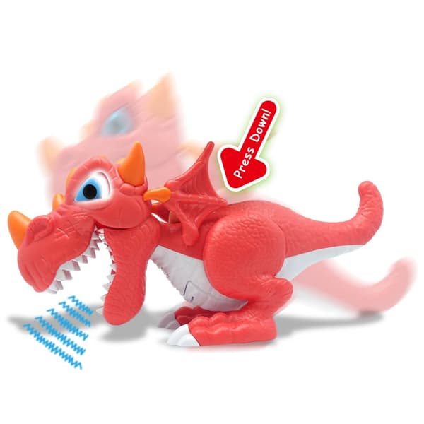 Junior Megasaurus interaktiv leksaksljusljud Dragon-i Toys