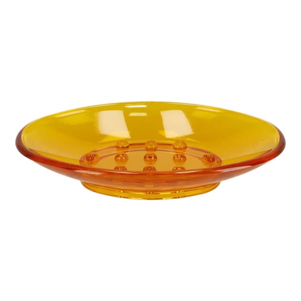 Plasttvålskål, tvålkudde – orange