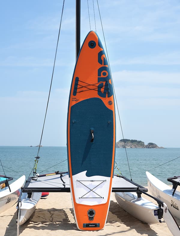Puhallettava SUP-lauta Malli BEACH DOLPHIN + tarvikkeet