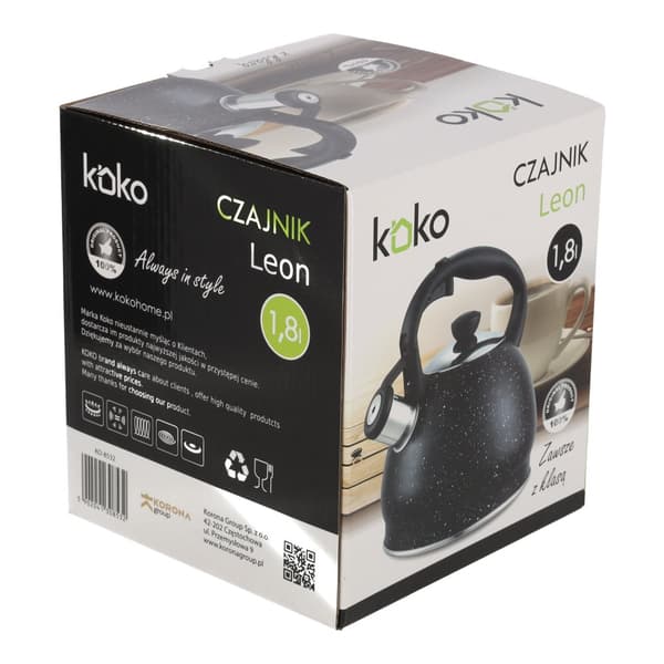 KOKO LEON elkedel 1,8 l marmor