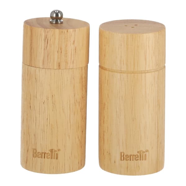 BERRETTI suolasirotin ja pippurimylly kumipuuta 5x11 cm