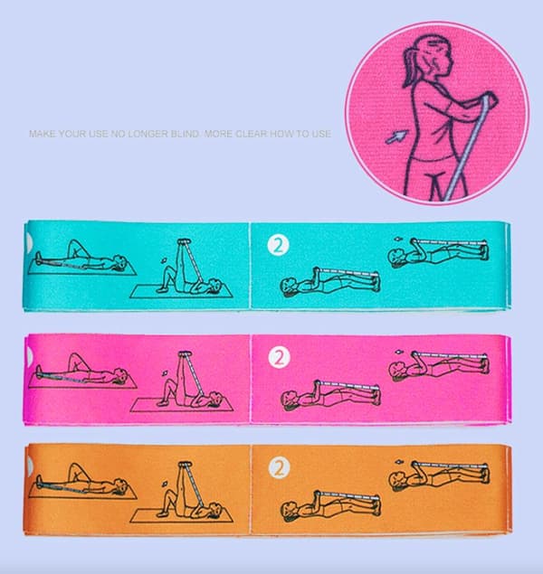 Gummi, yogatape Yoga / Orange