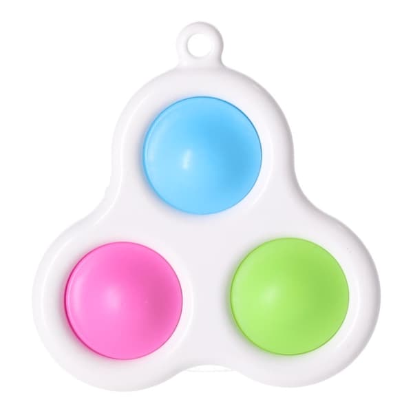 Nøglering Push pop boble afspændingslegetøj Type 3