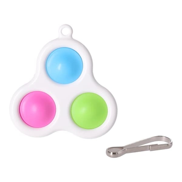 Nøglering Push pop boble afspændingslegetøj Type 3