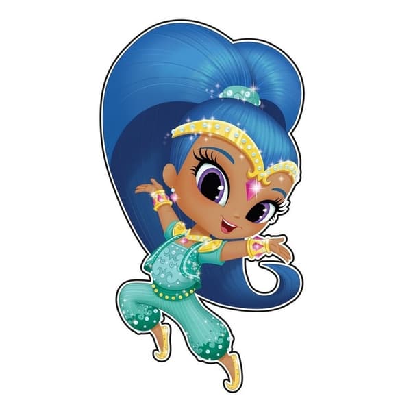 Shimmer&Shine väggdekoration - Shine (liten)