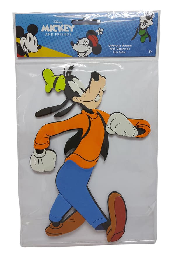 Mickey Mouse vægdekoration - Fedtmule (lille)