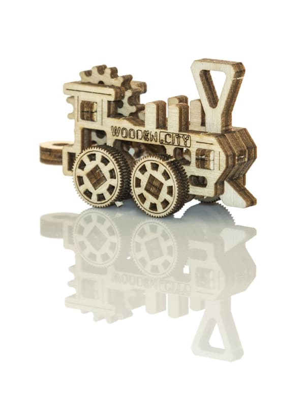 Træ 3D-puslespil – Offentlig transport