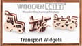 Miniatyrbillede 1 af 4: Træ 3D-puslespil – Transport-gadgets