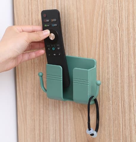 Organizer/vägghållare för mobiltelefon - gul