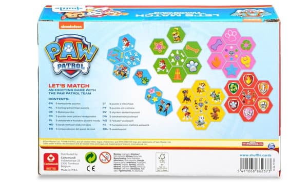 Cartamundi: Let's Match Paw Patrol Game