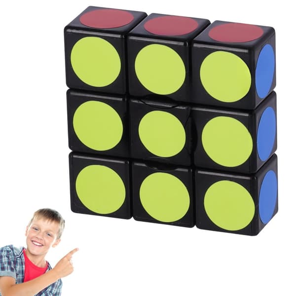 Moderni palapeli, logiikkakuutio, Rubikin kuutio - 1x3x3