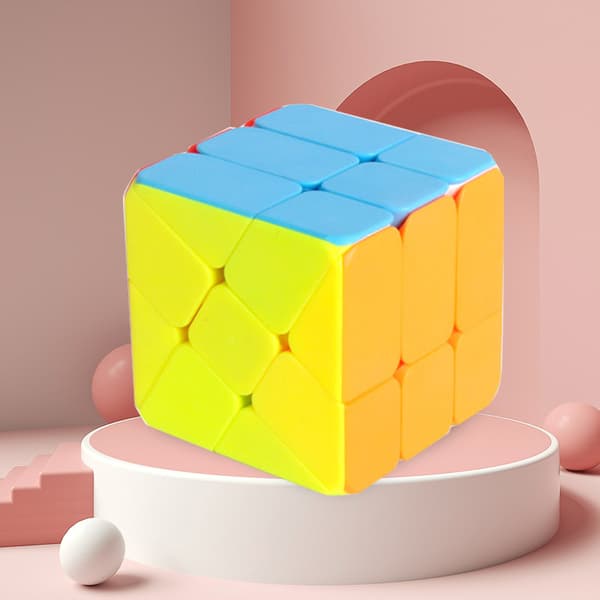 Moderne puslespil, logisk terning, Cube - Hot Wheels, type II