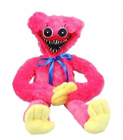 Huggy Wuggy Poppy Playtime Plyschleksak - rosa