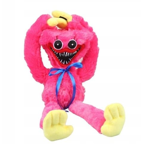 Huggy Wuggy Poppy Playtime Plyschleksak - rosa