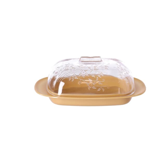 Oval smörfat - mix av färger, POLSK PRODUKT
