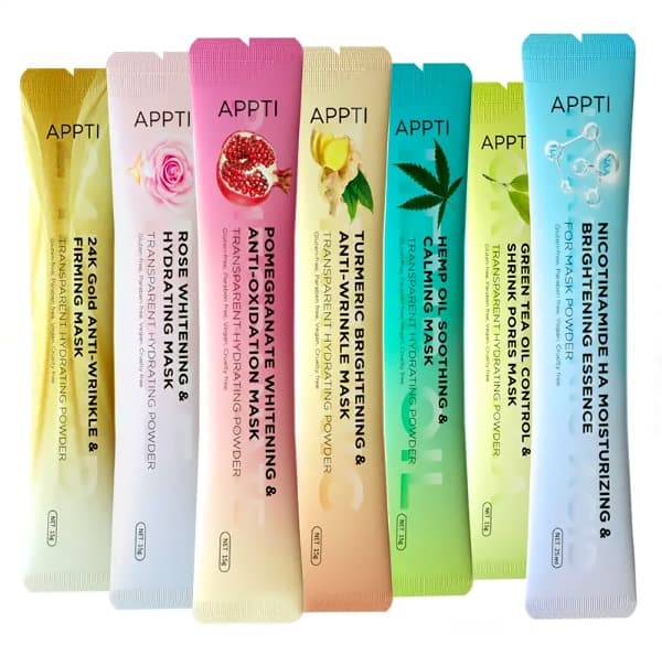 APPTI närande mask i påsar - ros (1 st.)