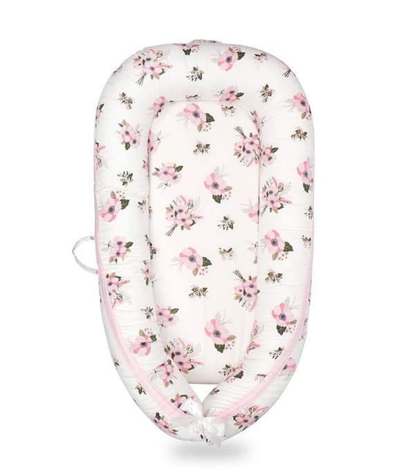 Babykokong / Babynest 90*50CM - blommönster