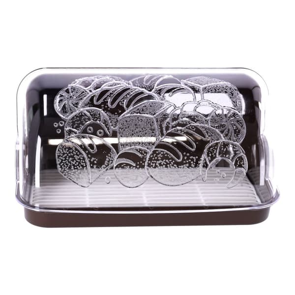 Plastbrødæske, brødbeholder, størrelse 33x25x17 cm, POLSK PRODUKT