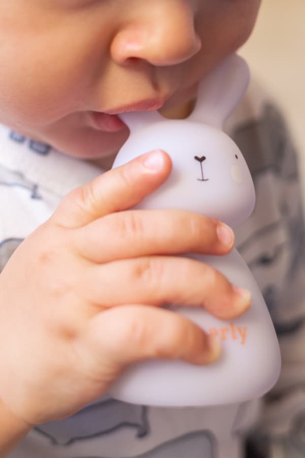 LED natlampe Olala - Charly the Bunny, pink