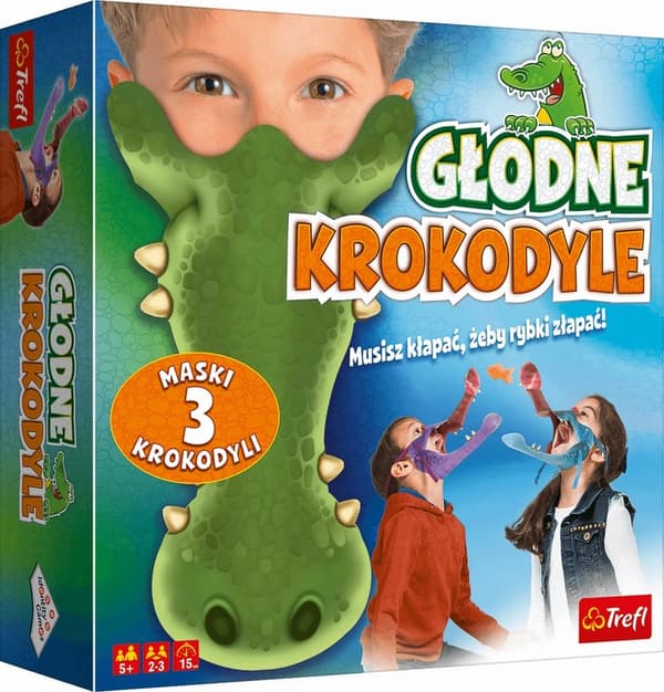 Trefl: Arcade-peli - Nälkäiset krokotiilit