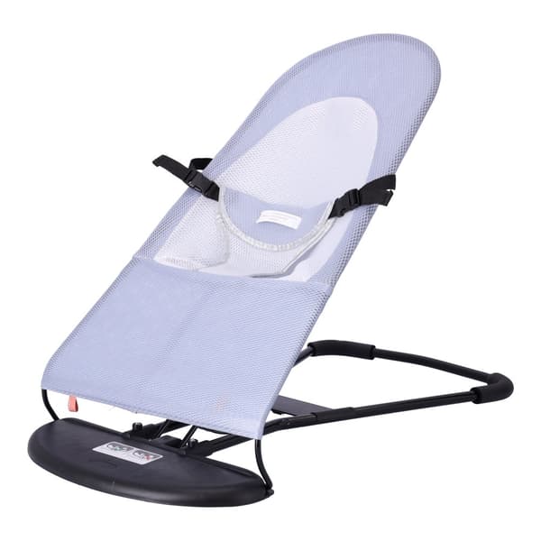 Baby liggestol, rocker - grå