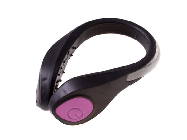 LED skorem (2 st) - lila