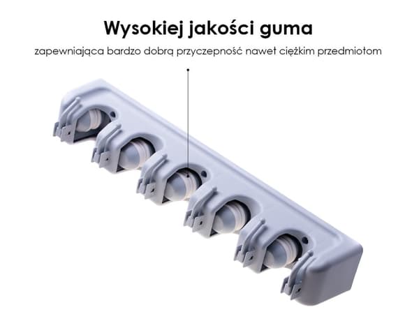 Työkaluripustin luudalle ja mopilla