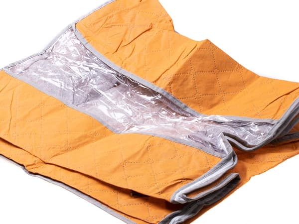 Beholder/betræk til sengetøj/tæppe/tøj - orange, medium