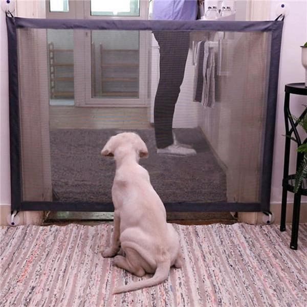 Säkerhetsgrind för hund/kattdörr (bredd 183 x höjd 75cm)