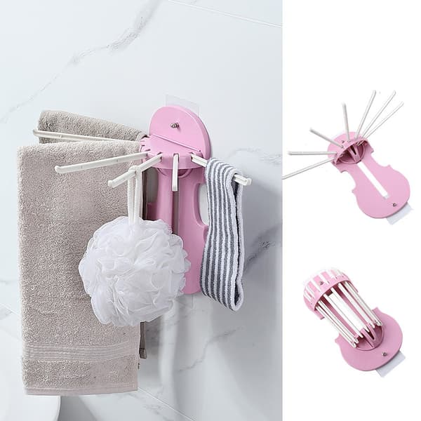 Krok för upphängning av kökstillbehör - rosa