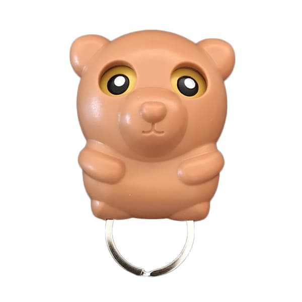 Nøgleophæng - brun bamse