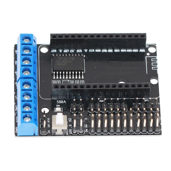 L293D Motorkontroll för ESP8266 WiFi ESP12E Lua - Svart