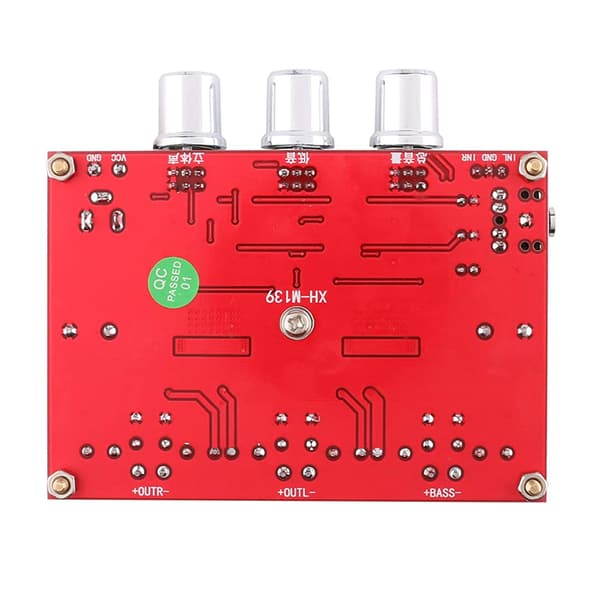 Effektförstärkare 2.1 2x80W +100W (WOOFER) TPA3116D, 12V-24V TPA3116D2, Arduino