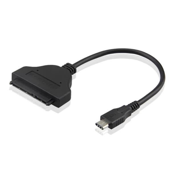 USB-C 3.1 til SATA 22-pin HDD SSD-adapter