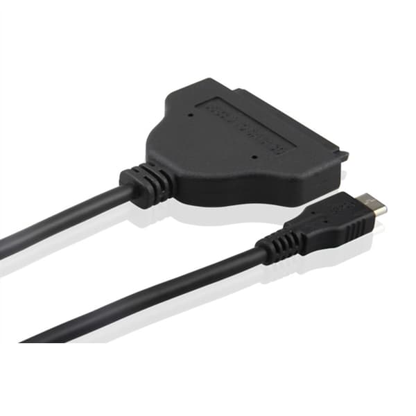 USB-C 3.1 til SATA 22-pin HDD SSD-adapter