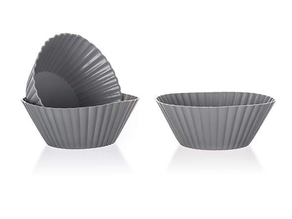 Silikonemuffins 6 stk 7,5 cm ALLEGRIA