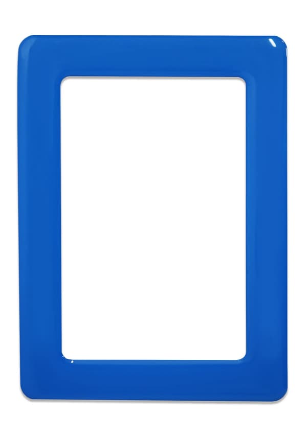 Magneettinen itseliimautuva kehys, koko 13x8,1cm - sininen
