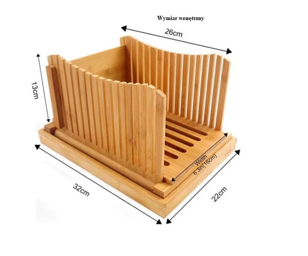 Brödskärare av bambu