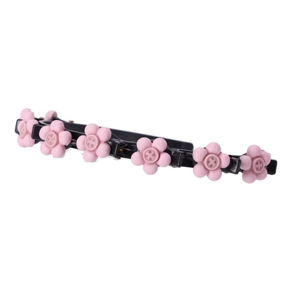 Pannband med hårnålar - blomma, mönster II