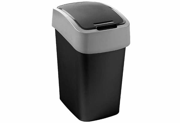 CURVER FLIP BIN 50L AVFALLSKUNG, SVART