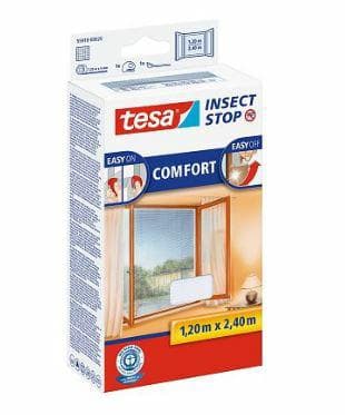 TESA FÖNSTER MYGGNÄT VITT 1,2m x 2,4m KOMFORT