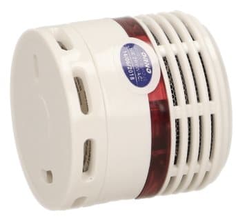 ORNO MINI RØGDETEKTOR MED INTEGRERET BATTERI