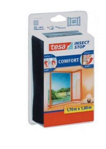 TESA FÖNSTER MYGGNET, VITT, 1,7 x 1,8 m
