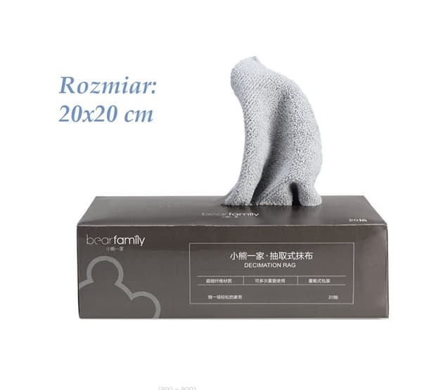 Mikrofiberdukar för hemmabruk - 20 st