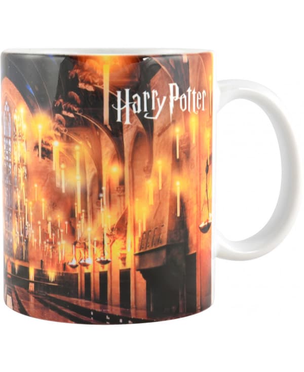 Harry Potter porcelæn krus - Hogwarts Store Sal 320 ml, LICENSERET, ORIGINAL PRODUKT