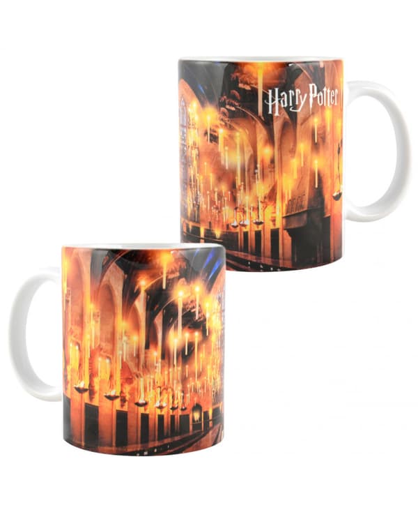 Harry Potter porcelæn krus - Hogwarts Store Sal 320 ml, LICENSERET, ORIGINAL PRODUKT