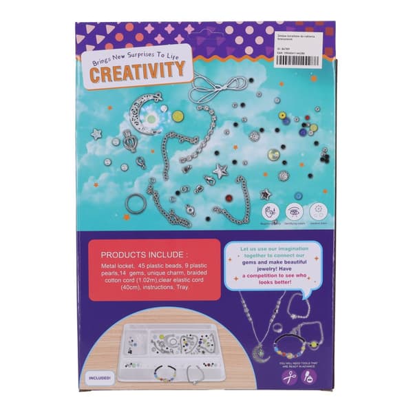 Et sæt perler til fremstilling af armbånd