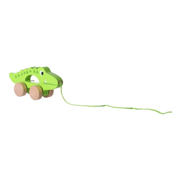 Tooky Toy Træ Pull-On Krokodille