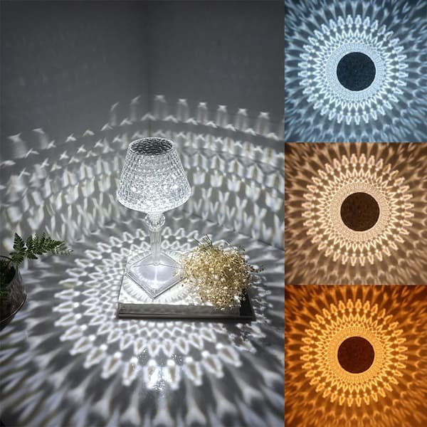 Kristall LED-lampa - typ 2